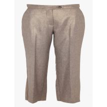 Imperial - Pantalon de tailleur à paillettes dorées - Taille XS - Gris