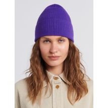 Kujten - Gorro de cachemir - Talla única - Violeta