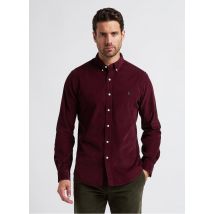 Polo Ralph Lauren - Camisa slim fit de pana con cuello clásico - Talla S - Rojo