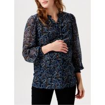 Noppies - Zwangerschapsblouse met henleykraag - M Maat - Zwart