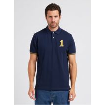 Hackett - Regular-fit - katoenen polo - M Maat - Blauw