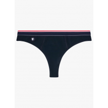 Le Slip Francais - Braguita brasileña bordada de algodón - Talla 38 - Azul