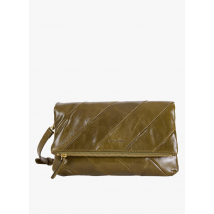 Nat & Nin - Bolso bandolera de piel con solapa - Talla única - Verde