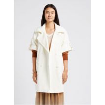 Twinset - Manteau col tailleur ample - Taille M - Blanc