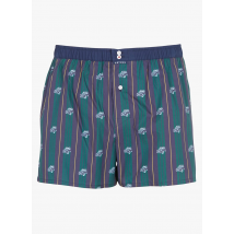 Arthur - Boxershort van biokatoen met print - 2XL Maat - Groen