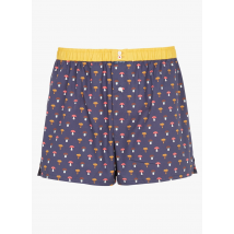 Arthur - Boxershort van biokatoen met print - L Maat - Blauw