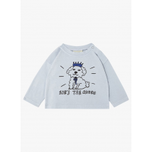 The Campamento - Tee-shirt col rond imprimé en coton - Taille 12-18mois - Bleu