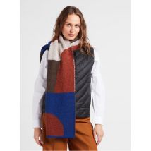 Mapoesie - Sjaal met print - Een Maat - Blauw