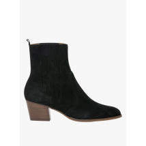 Bocage - Botines de piel - Talla 36 - Negro