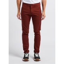 Selected - Slim-fit - katoenen chino - 30/32 Maat - Rood
