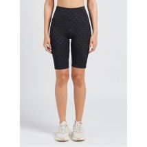 Adidas - Mallas ciclista con estampado de monograma - Talla L - Negro