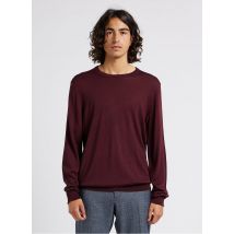 Hackett - Trui met ronde hals wolblend - M Maat - Rood