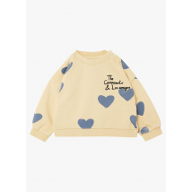 The Campamento - Sweat col rond imprimé en coton - Taille 12-18mois - Jaune