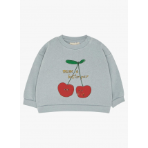 The Campamento - Sweat col rond imprimé en coton - Taille 9-12mois - Bleu