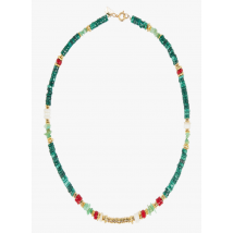 L'atelier Des Dames - Halskette mit schmucksteinen aus messing - Einheitsgröße - Mehrfarbig