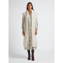 Stella Forest - Lang - gebreid vest - 0 Maat - Bruin