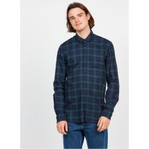 Atelier Prive - Slim-fit - geruit - katoenen overhemd met klassieke kraag - 37/38 Maat - Blauw