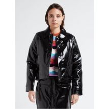 Suncoo - Jasje van vinyl met overhemdkraag - 2 Maat - Zwart