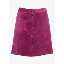 La Fee Maraboutee - Korte rok van corduroy - 40 Maat - Paars