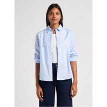 Karl Marc John - Katoenen blouse met klassieke kraag - S Maat - Blauw