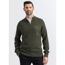 New Man - Pull col rond en coton - Taille L - Vert