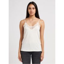 Samsoe Samsoe - Trägertop mit spitze - Größe XS - Weiß