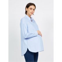 Jolibump - Katoenen overhemd met klassieke kraag - L Maat - Blauw