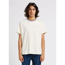 Pepe Jeans - Rundhals-t-shirt aus baumwolle - Größe L - Weiß