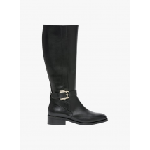 Bocage - Bottes en cuir lisse - Taille 36 - Noir