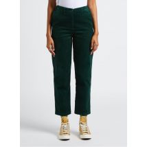 Bella Jones - Pantalón recto de pana de talle alto - Talla 3 - Verde