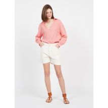 Acquaverde - Short en coton mélangé - Taille 0 - Beige