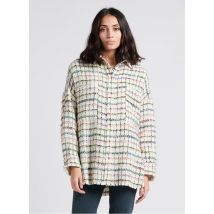 Iro - Surchemise col classique en tweed - Talla 34 - Beige