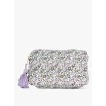 Louise Misha - Petite pochette matelassée imprimé fleuri en coton - Taille Unique - Multicolore