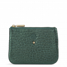 Mila Louise - Nerfleren portemonnee - Een Maat - Groen