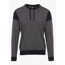 New Man - Rechte - wollen trui met ronde hals - L Maat - Grijs