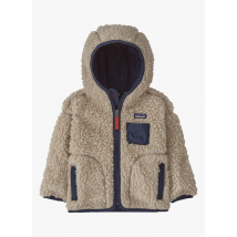 Patagonia - Sudadera polar con capucha - Talla 12M - Azul