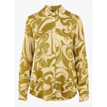 Hartford - Camisa estampada con cuello clásico - Talla 3 - Verde