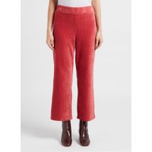Nice Things - Pantalon large côtelé en coton mélangé - Taille M - Rose