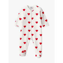 Petit Bateau - Pyjama en coton imprimé - Taille 18M - Blanc