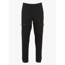 New Man - Pantalón de jogging recto de algodón - Talla 38 - Negro
