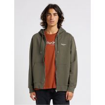 Pepe Jeans - Sudadera de algodón con capucha - Talla L - Verde