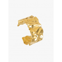 Lavani Jewels - Bracelet large artisanal - Taille Unique - Doré