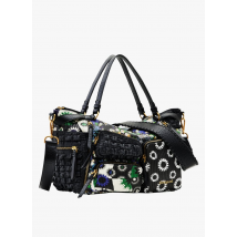 Desigual - Sac à main en patchwork - Taille Unique - Noir