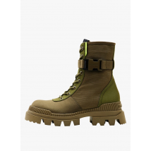 Desigual - Laarsjes in legerstijl - 40 Maat - Groen