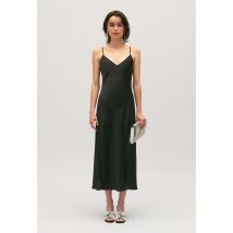 Claudie Pierlot - Halflange jurk in babydoll-stijl - 36 Maat - Zwart