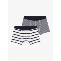 Petit Bateau - Lot de 2 boxers en coton - Taille 5A - Multicolore