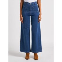 Rita Row - Wijde jeans met hoge taille - 34 Maat - Blauw