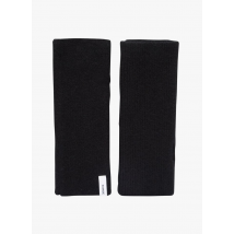 Samsoe Samsoe - Vingerloze handschoenen wolblend - Een Maat - Zwart