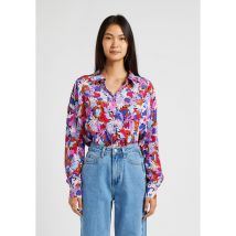 Suncoo - Geblümte bluse mit klassischem kragen - Größe 3 - Rosa