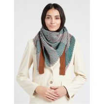 Mapoesie - Driehoekige sjaal wolblend - Een Maat - Roze